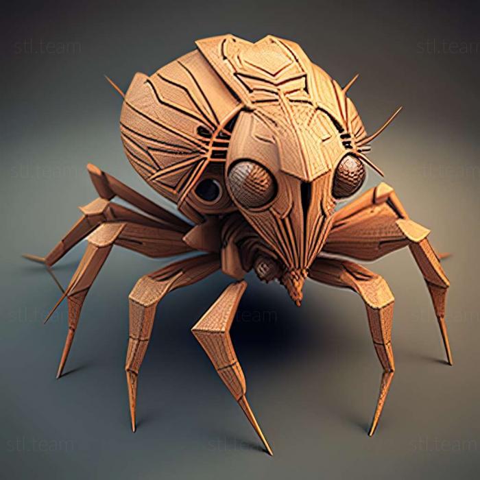 3D модель Pheidole glomericeps (STL)